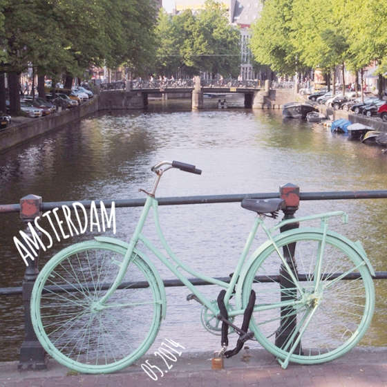superkitina ruta por Amsterdam bici mint